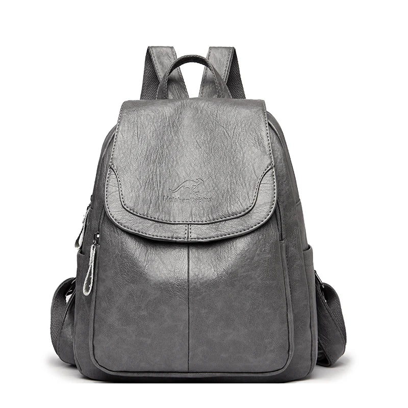 Zanoria Soft Leather Backpack