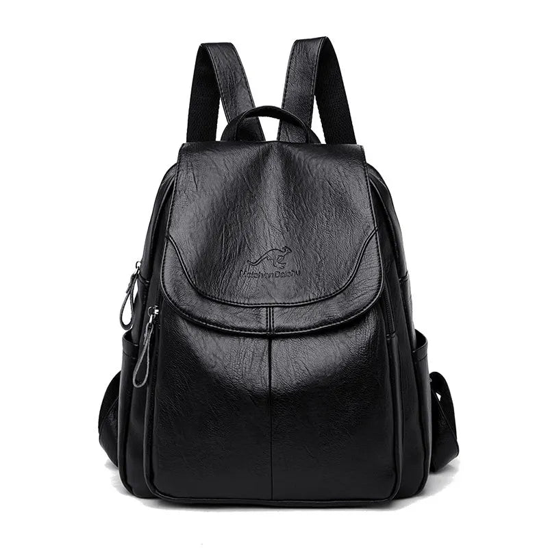 Zanoria Soft Leather Backpack