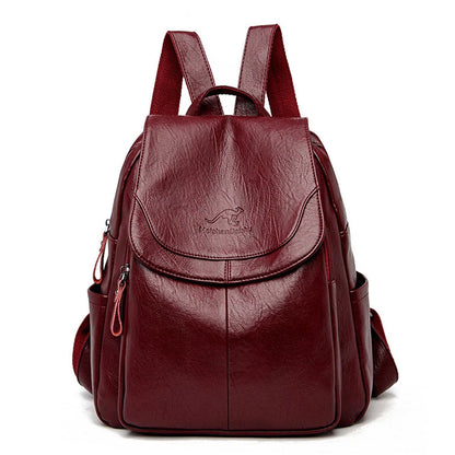 Zanoria Soft Leather Backpack